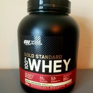 Brand New Optimum Nutrition Gold Standard White Chocolate Whey Protein Mix